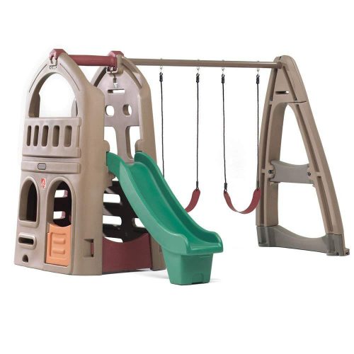 Step2 Naturally Playful Playhouse Climber & Swing Set Extension