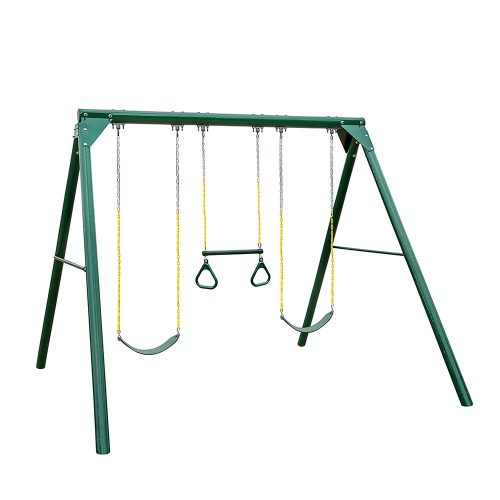 Swing-N-Slide Orbiter Complete Wooden Swing Set